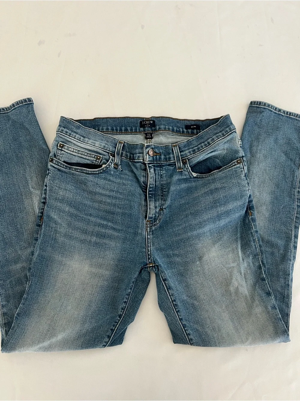 J Crew Classic Medium Wash Blue Jeans